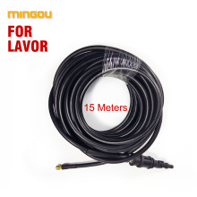 15 Meters Water Cleaning Hose Black Thermoplastic Weser Jetter Working